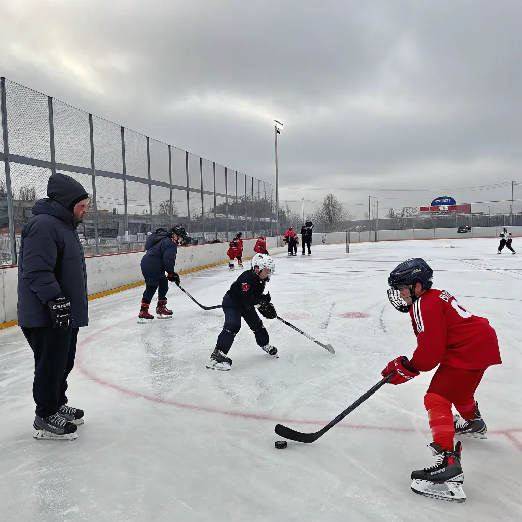 Hockey School Training Session